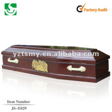europe wood coffin JS-E029